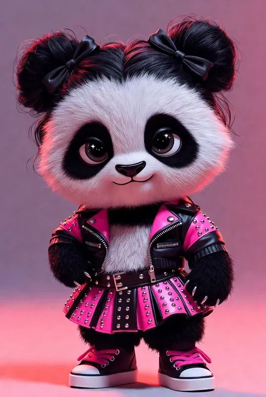 Cute Viral Pixar Baby Panda Avatars