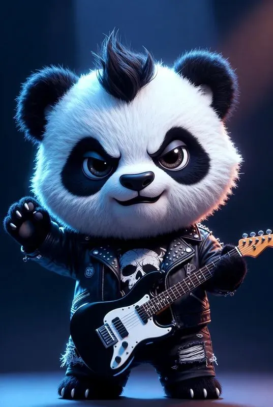 Cute Viral Pixar Baby Panda Avatars