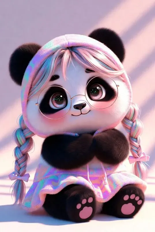 Cute Viral Pixar Baby Panda Avatars