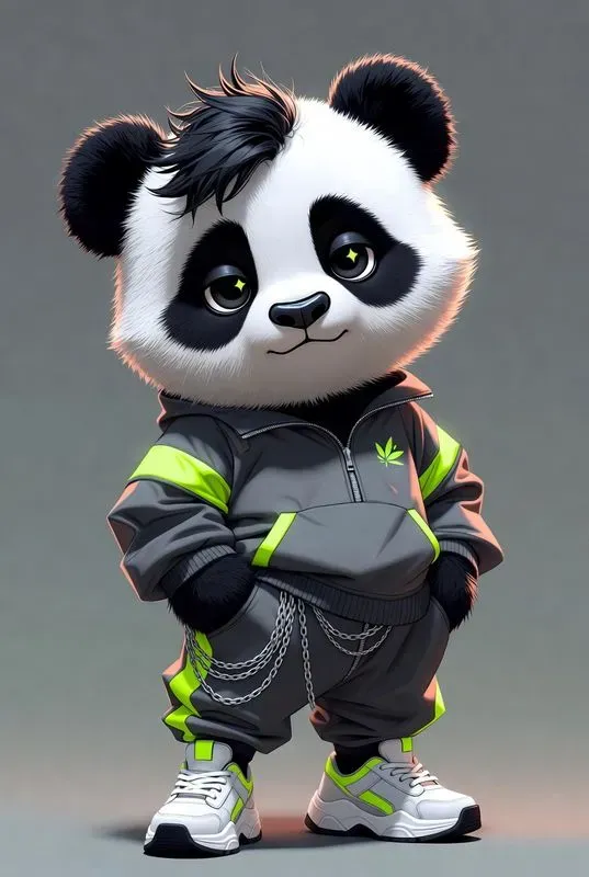 Cute Viral Pixar Baby Panda Avatars