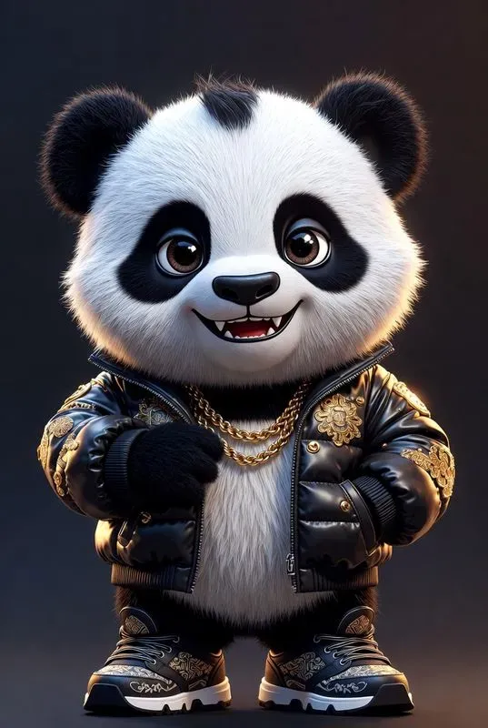 Cute Viral Pixar Baby Panda Avatars