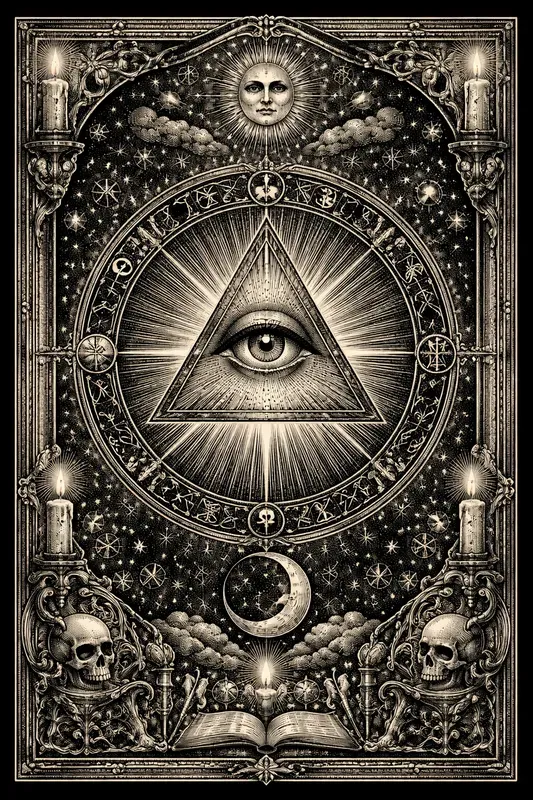 Occult Sacred Geometry Cards