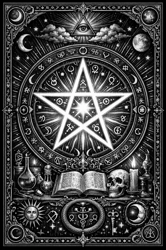 Occult Sacred Geometry Cards