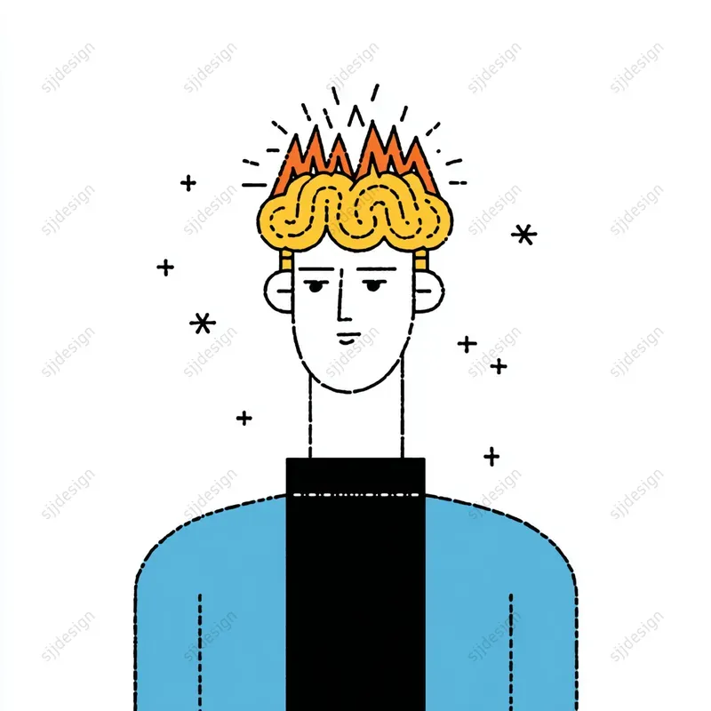 Scandinavian Minimal Folk Illustrations
