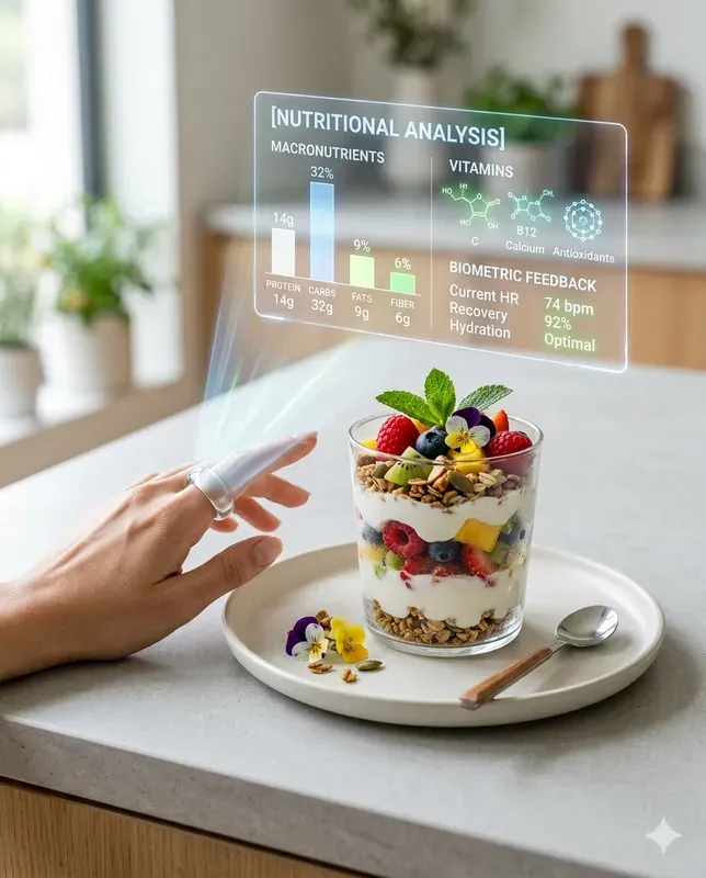 Biohack Breakfast Hologram Scenes
