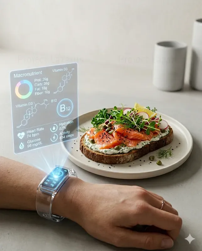 Biohack Breakfast Hologram Scenes