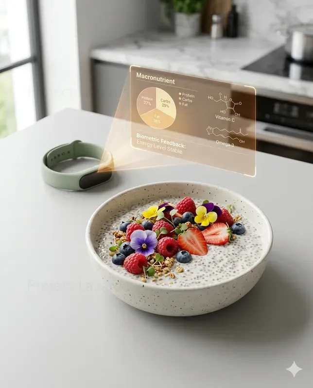 Biohack Breakfast Hologram Scenes