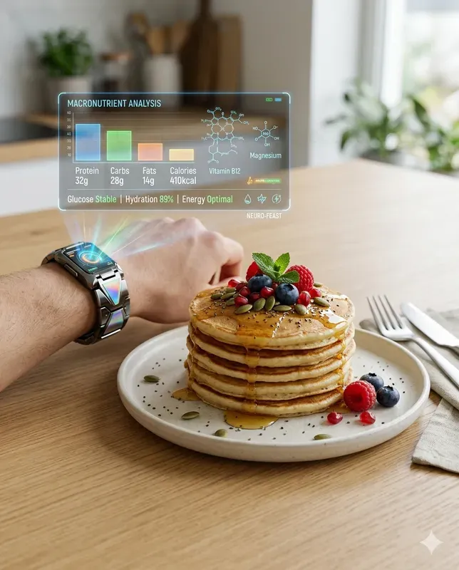 Biohack Breakfast Hologram Scenes