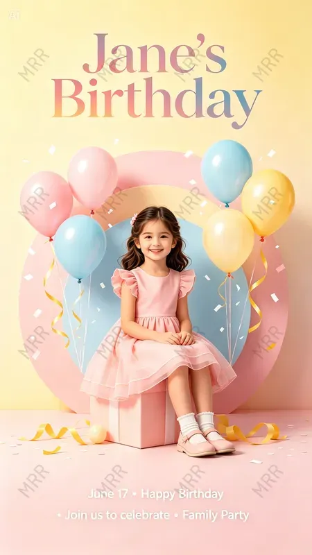 Birthday Banner Design Generator