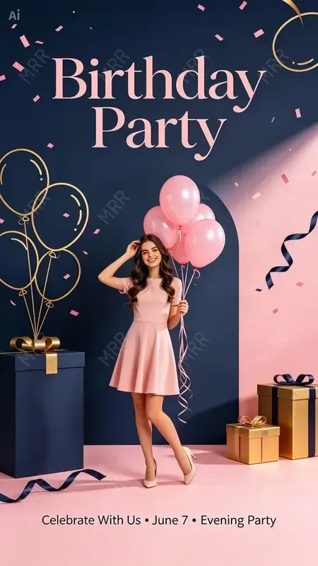 Birthday Banner Design Generator