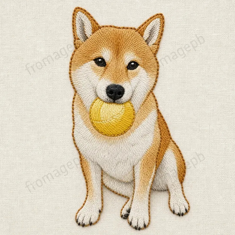 Handembroidery Style Pet Portraits