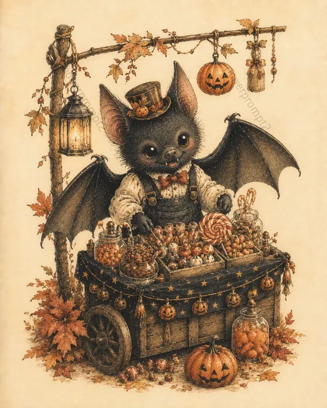 Whimsical Halloween Storybooks