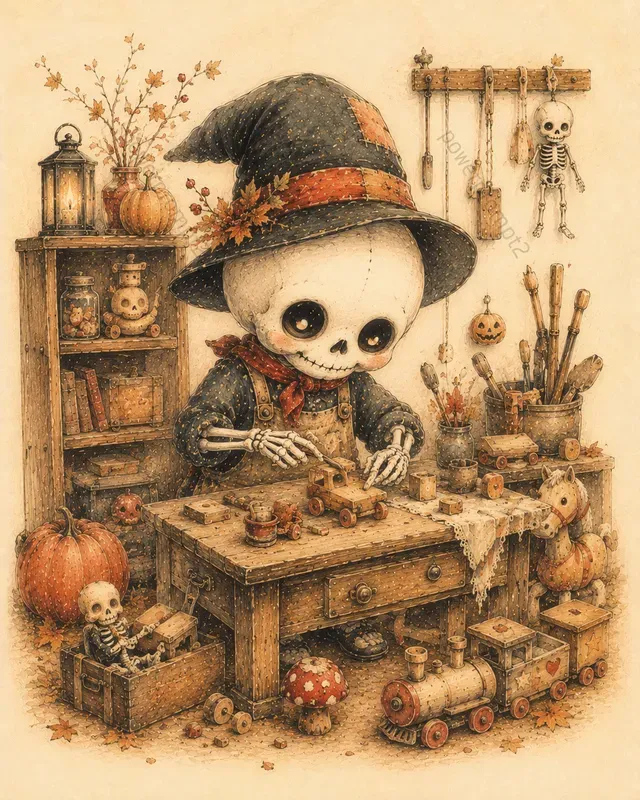 Whimsical Halloween Storybooks