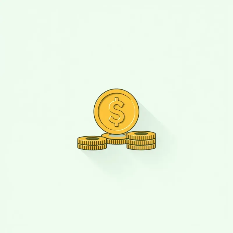 Finance Minimalist 2D Icons