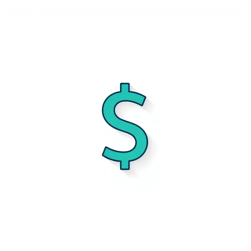Finance Minimalist 2D Icons