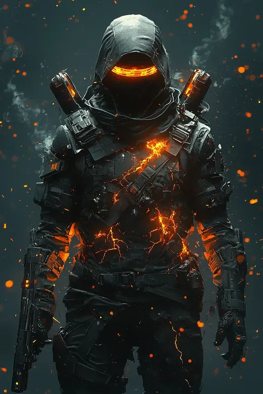 Emberforge Berserker Scifi Art