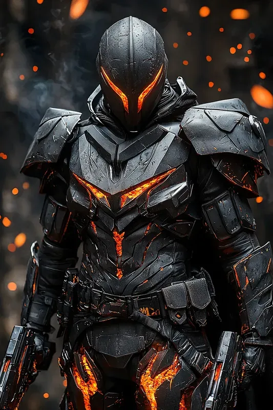 Emberforge Berserker Scifi Art