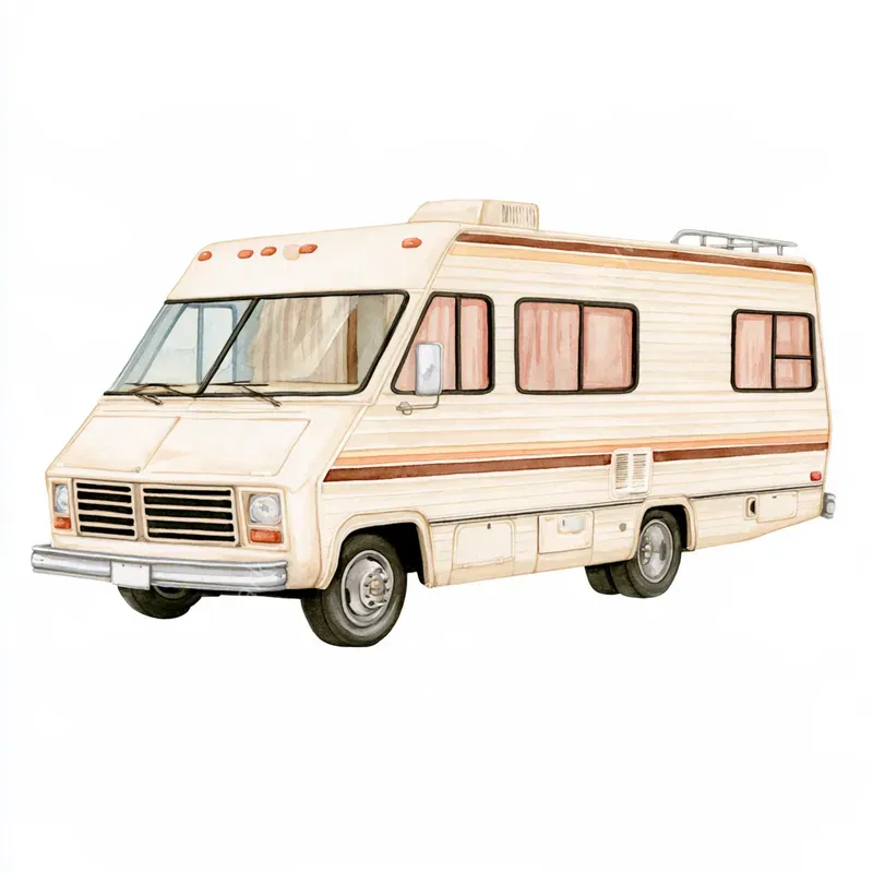 Cozy Camping Watercolor Cliparts