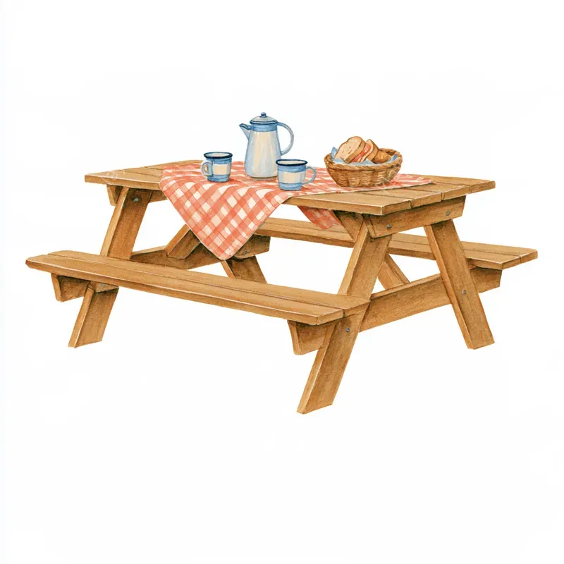 Cozy Camping Watercolor Cliparts