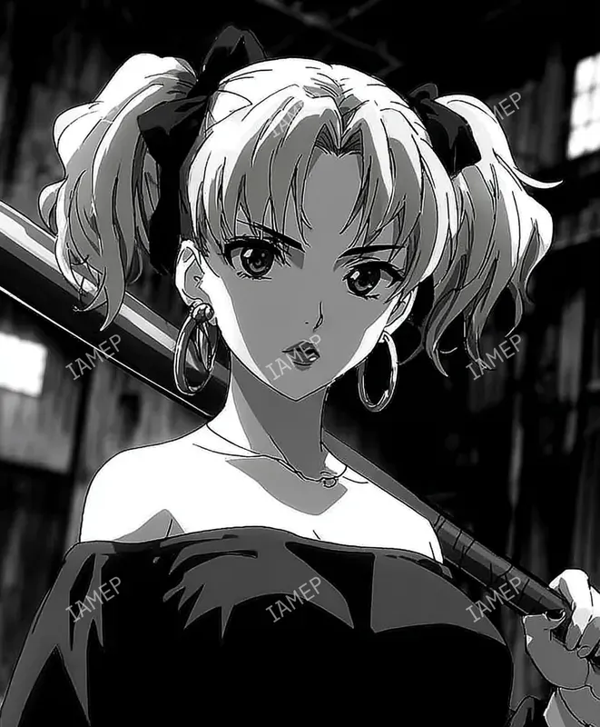 Noir Anime Character Scenes