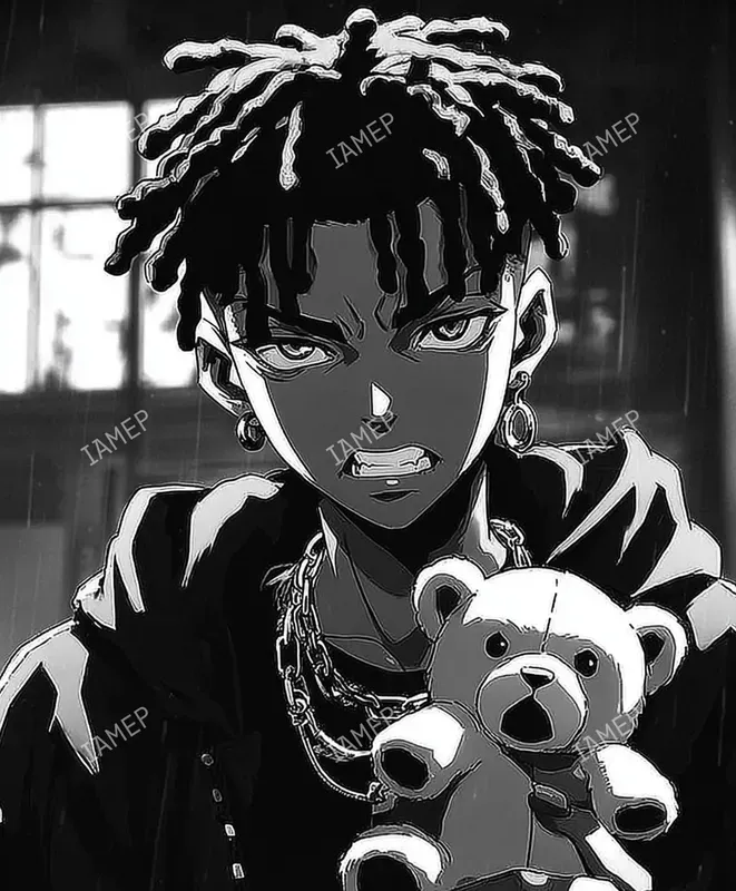 Noir Anime Character Scenes