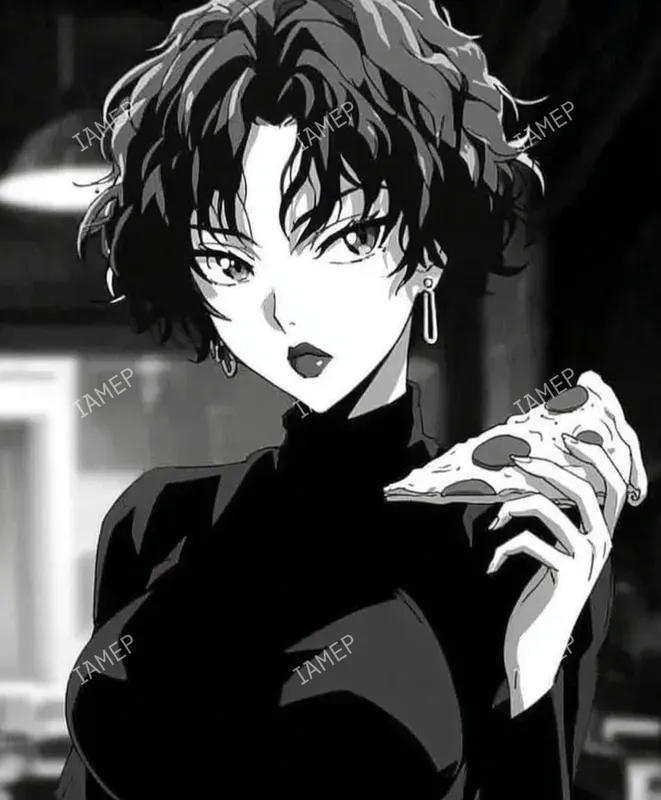 Noir Anime Character Scenes
