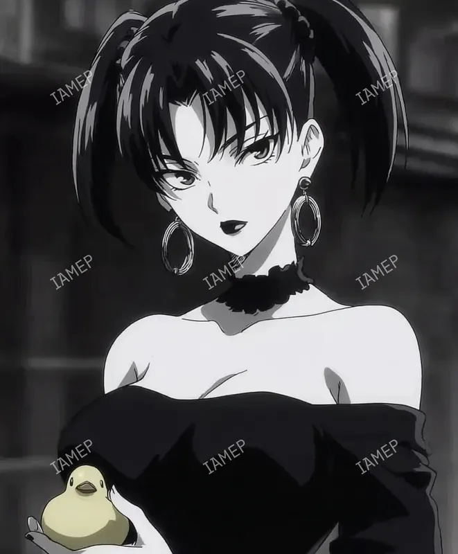 Noir Anime Character Scenes