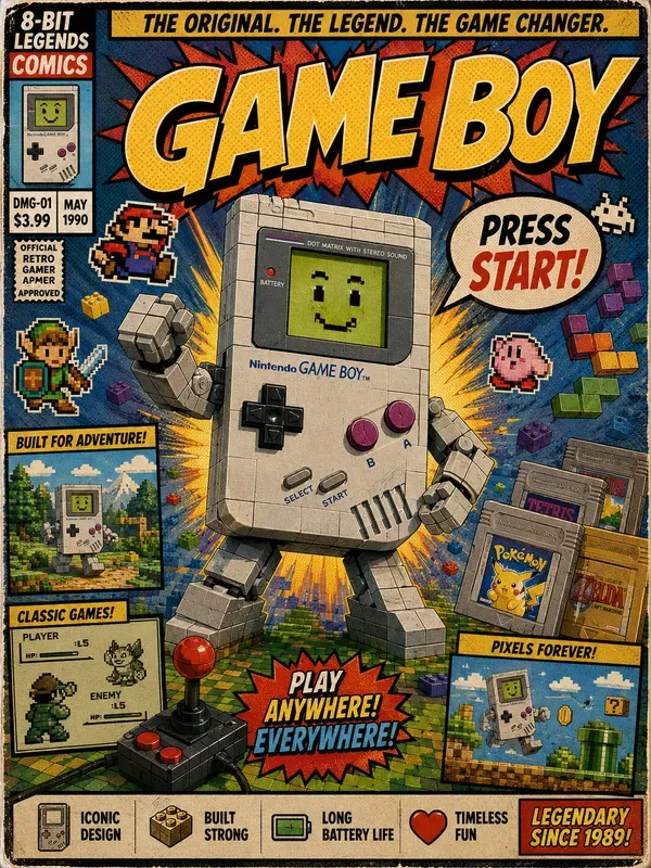 Lego Comic Book Collectible Posters