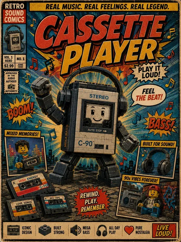 Lego Comic Book Collectible Posters