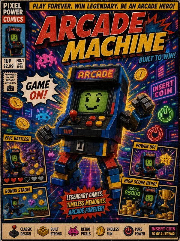 Lego Comic Book Collectible Posters