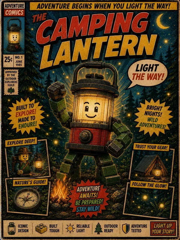 Lego Comic Book Collectible Posters