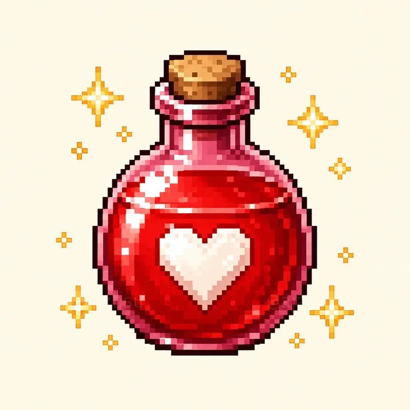 16bit Consumable Potion Icons