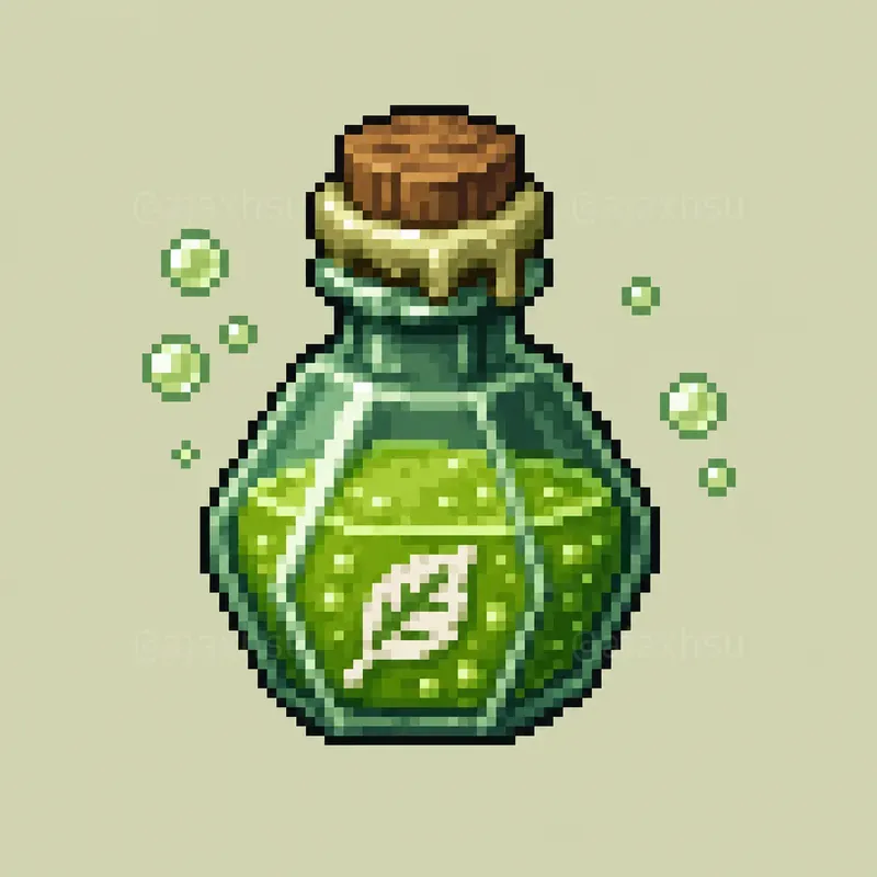 16bit Consumable Potion Icons