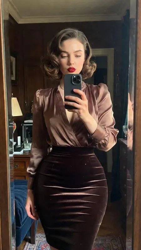 Ultrarealistic Influencer Mirror Selfies