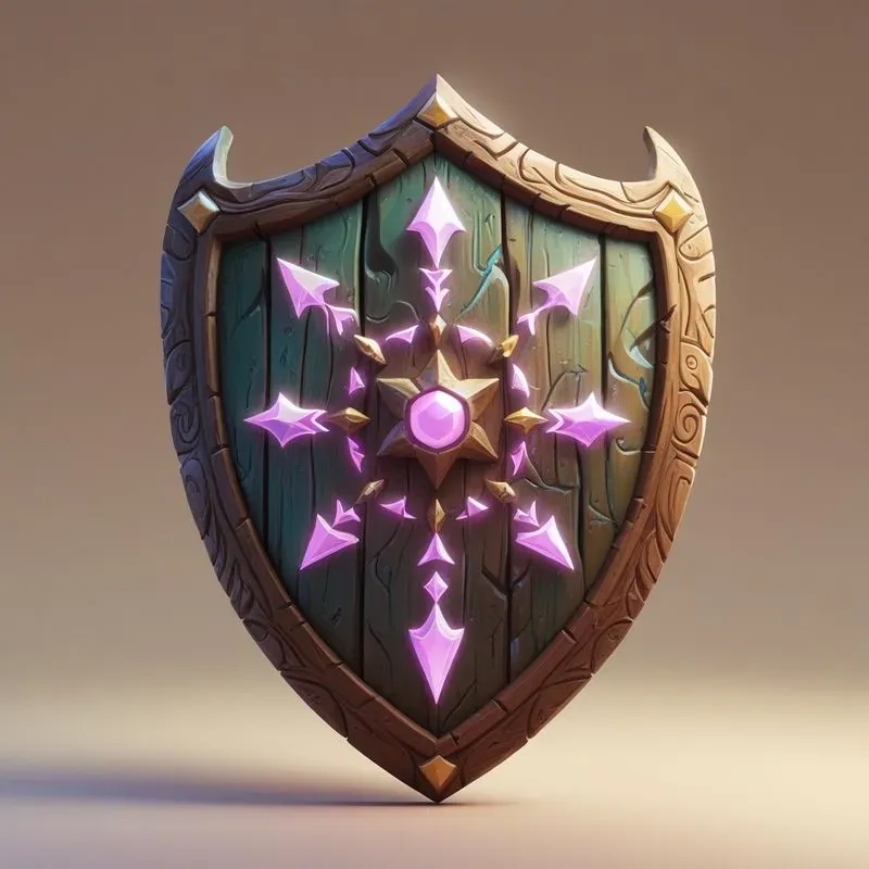 Stylized 3D Wooden Game Assets