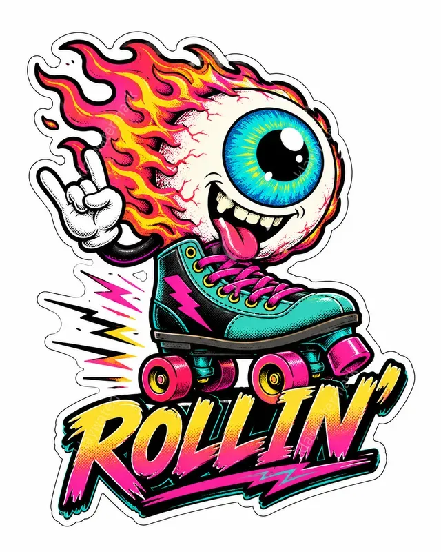 Funny Weird Sticker Art
