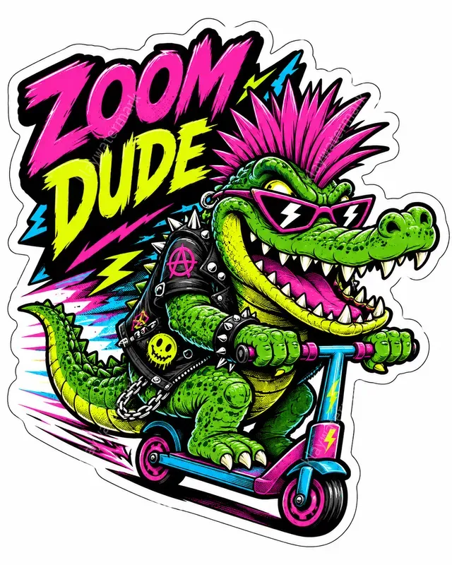 Funny Weird Sticker Art