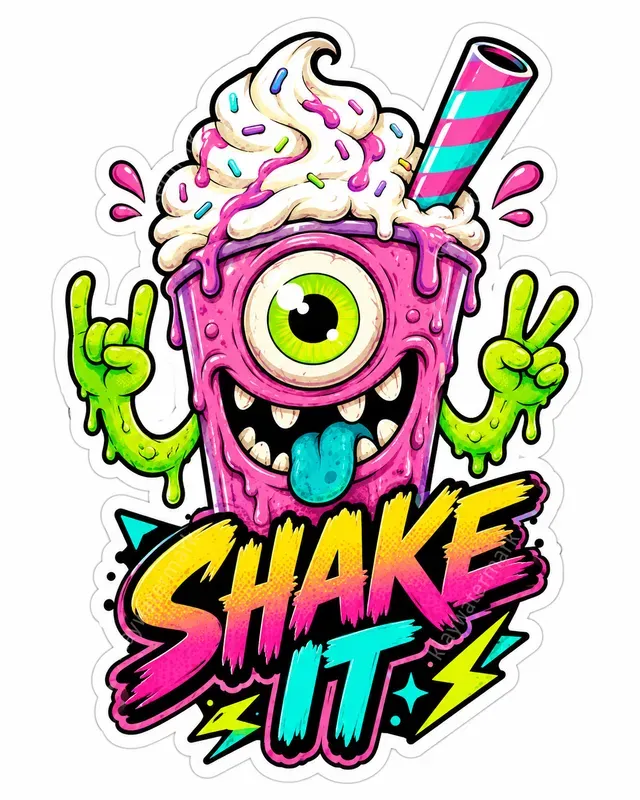 Funny Weird Sticker Art