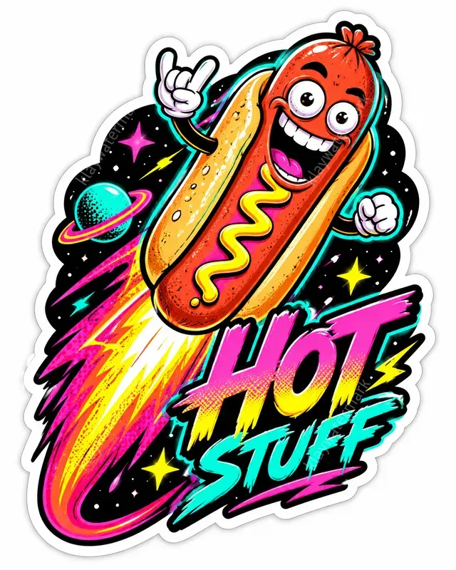 Funny Weird Sticker Art
