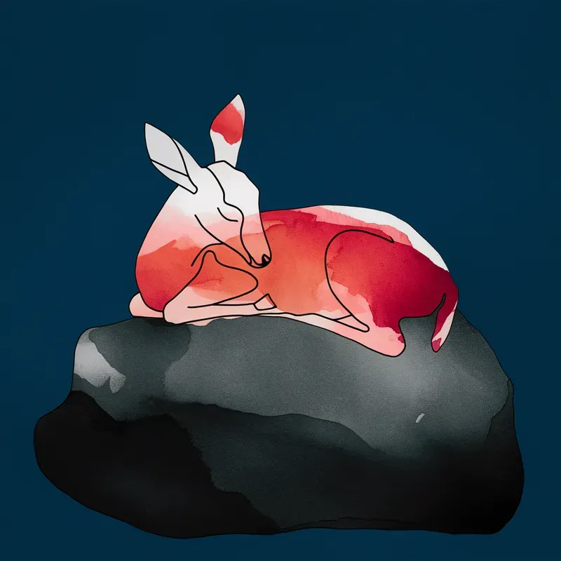 Minimalist Alcohol Ink Art