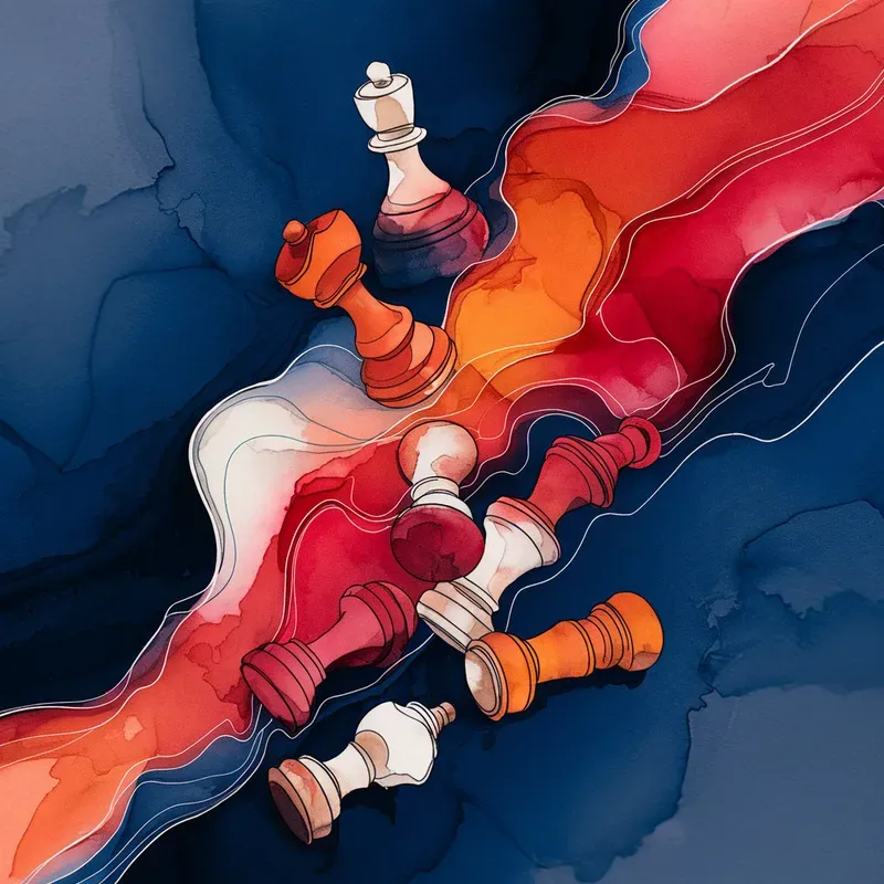 Minimalist Alcohol Ink Art
