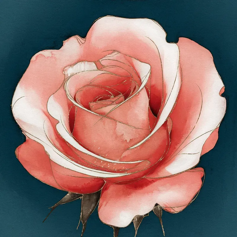 Minimalist Alcohol Ink Art