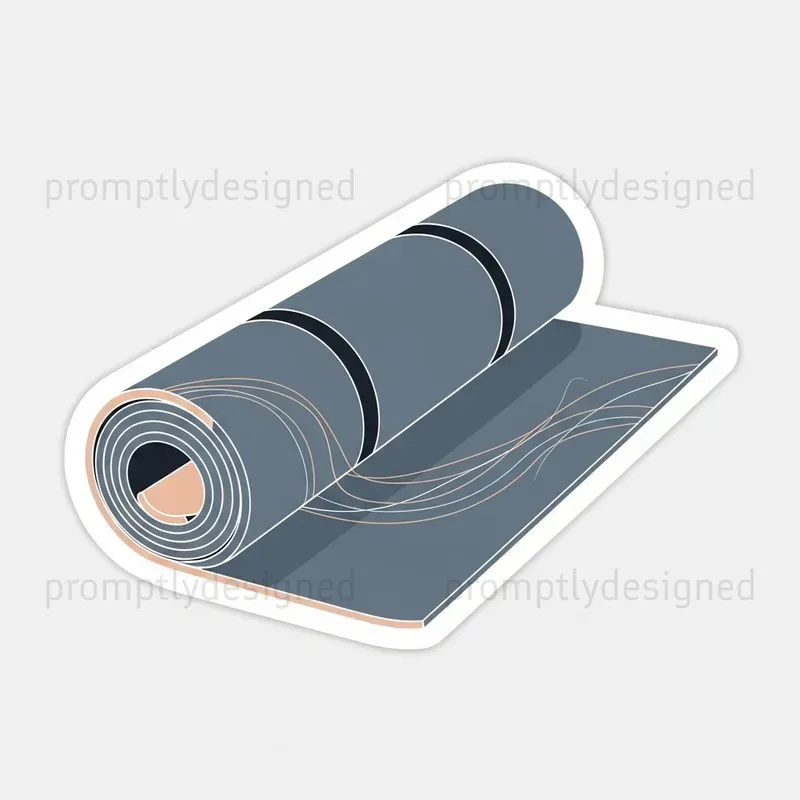 Serene Yoga Mindfulness Stickers