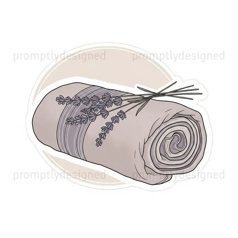 Serene Yoga Mindfulness Stickers