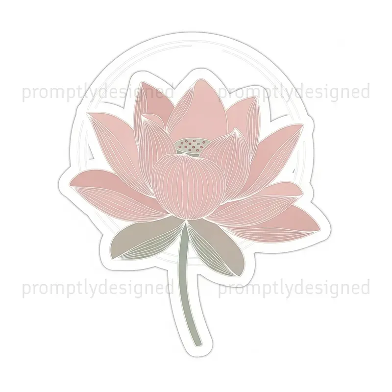 Serene Yoga Mindfulness Stickers