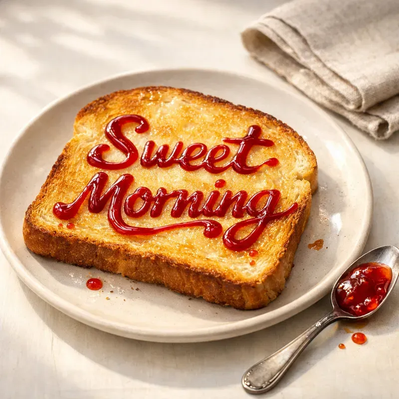 Sauce Handwritten Artisan Toasts