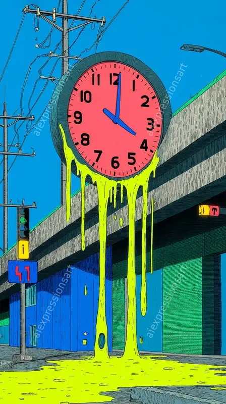 80s Psychedelic Scifi Comic Panels