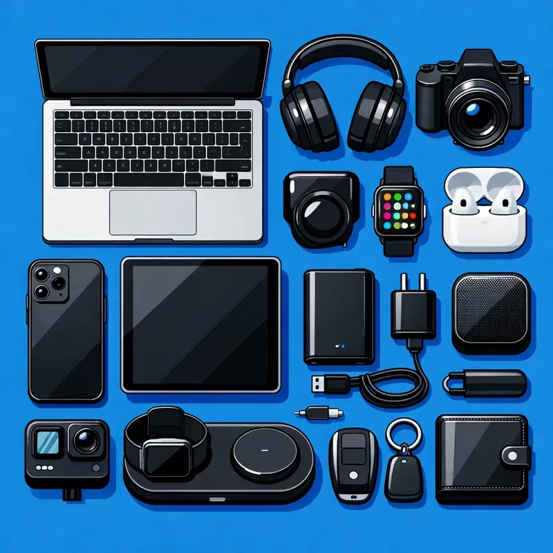 Luxury Everyday Carry Flat Lays