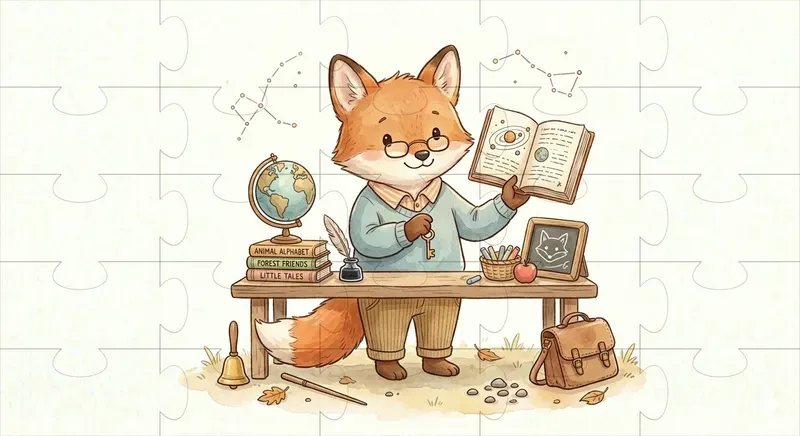 Cute Animal Profession Illustrations