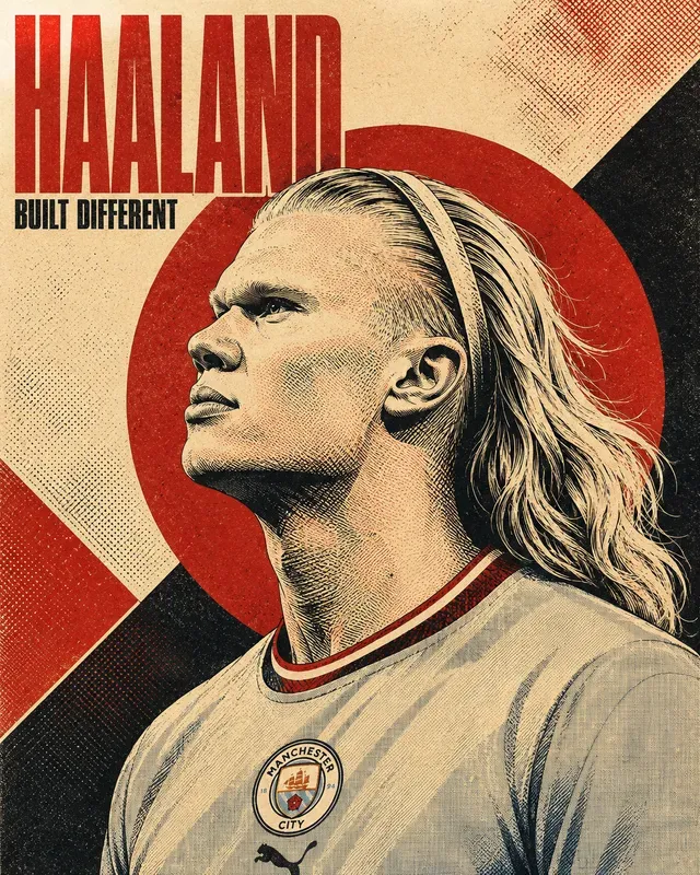 Vintage Halftone Bold Poster Portraits
